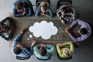 Business opinion dialog cloud