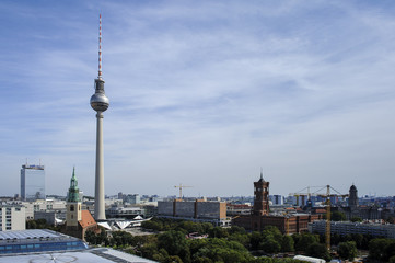 Fototapeta na wymiar panorama view Berlin