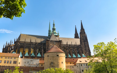 Fototapeta premium St. Vitus Cathedral, Prague Castle