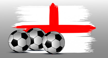 Fu&szlig;ball Flagge England