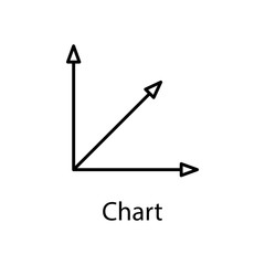 chart arrow icon. Element of web icon with name for mobile concept and web apps. Detailed chart arrow icon can be used for web and mobile. Premium icon