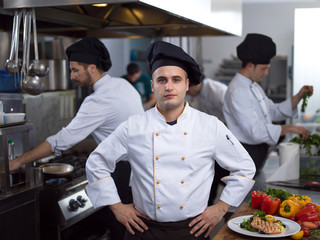 Portrait of young chef