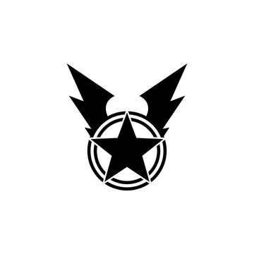 war star icon. Element of military for mobile concept and web apps. Detailed war star icon can be used for web and mobile. Premium icon