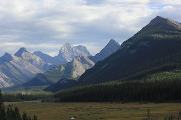 Canada Mountain Landscapes Alpine Lakes Waterfalls Mountains