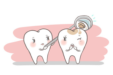 tooth with decay porpblem