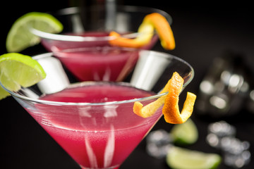 Alcohol cocktail Cosmopolitan