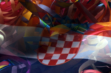 Karneval u Hrvatskoj i Kroatien karnawał w Chorwacji carnaval în karnevál carnival in Croatia Horvátországban  - obrazy, fototapety, plakaty