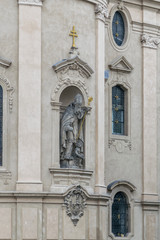 Fototapeta na wymiar Sculpture of st. Nicholas