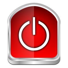 Power Button - 3D illustration