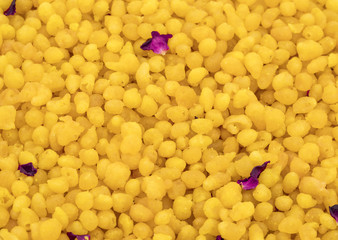 Indian Traditional Sweet Boondi or Bundi is a Popular Delicious Dish Made of Chickpea Flour