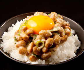 納豆ご飯
