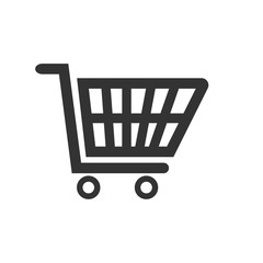 Vector shopping cart icon
