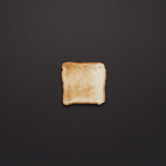 Toast on a dark background.