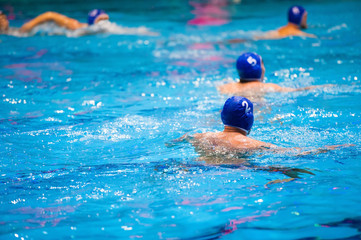 Water polo players