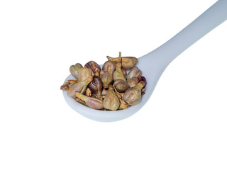 Close up seed of grape.