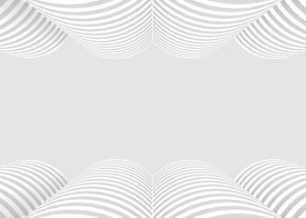 Naklejka premium Renderowanie 3d. Abstrakcyjny wzór krzywej koło graficzne tło.