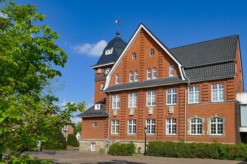 Fototapeta na wymiar Rathaus Papenburg, Emsland