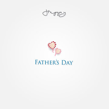Happy fathers day letters emblem and related icons image vector illustration design.