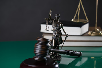 Statue of justice, Law concept, Temida - Themis