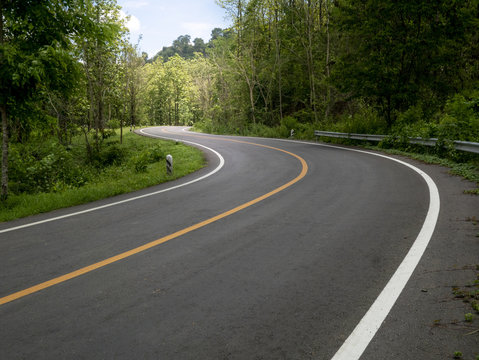"S" Curve road