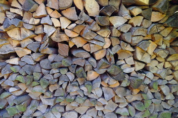 wooden stack
