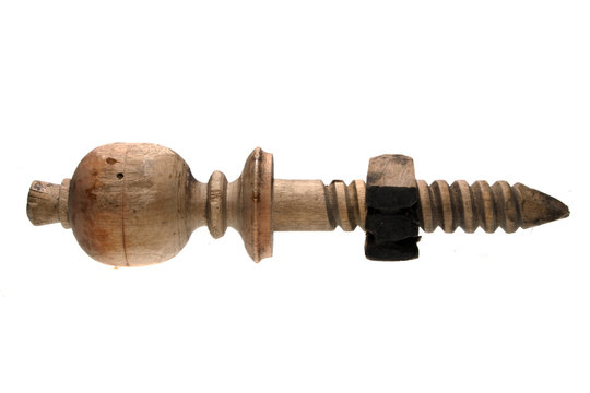 spindle isolated on white background