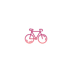 Bike icon. Bike Vector isolated 