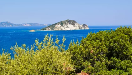 Fotobehang Marathonisi island, Greece. © jana_janina