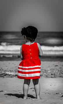 black and red