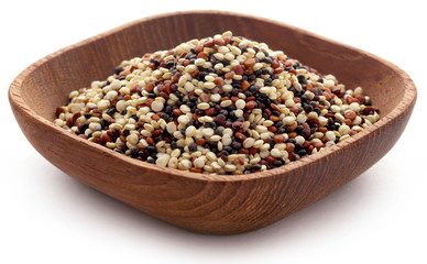 Fresh mixed quinoa