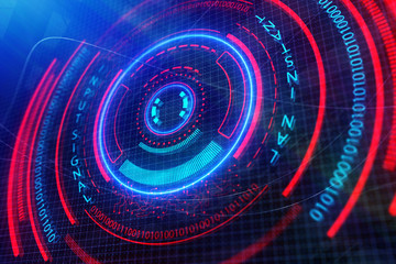 Digital business button texture