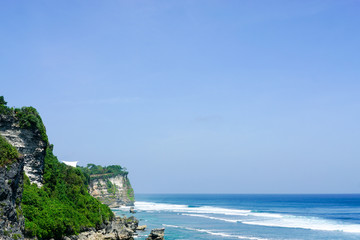 Fototapeta na wymiar Sea shore in Bali, Indonesia