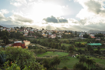 Obraz premium Architektur von Gran Canaria in der Natur