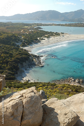 Villasimius Spiaggia Di Porto Giunco Stock Photo And