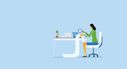 business people working  and project analyze research  process concept