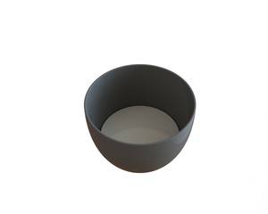 Coconut and Coconut milk Realistic 3d illustration isolated from the white background.