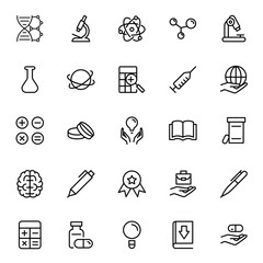 Flat icon set
