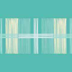 Seamless abstract geometric pattern. The texture of rhombus. Manual hatching. Scribble texture. Textile rapport.