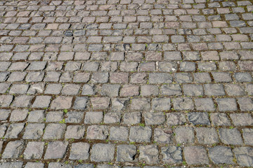 Old Cobbled Pathway in a Country Park