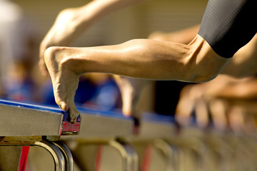 Impulso salto slaida de natacion