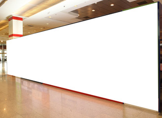 Blank Billboard Poster Displays, Advertisement Signs