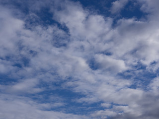 Fototapeta na wymiar blue sky and clouds