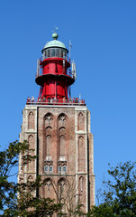 Fototapeta premium Former church-tower is now functioning as lighthouse