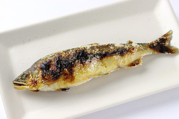 アユの塩焼き