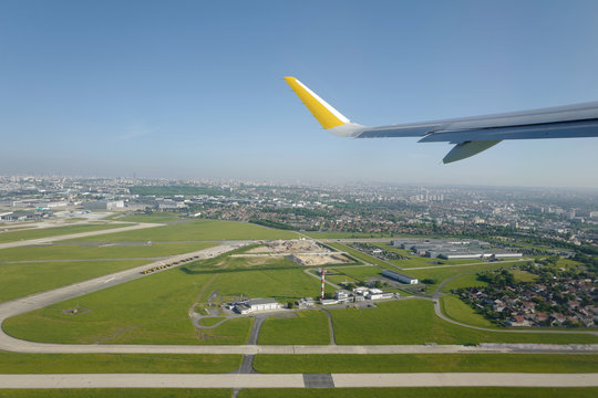 orly d&eacute;collage vue du hublot