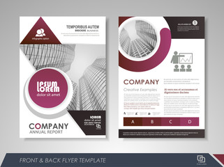 Presentation flyer design