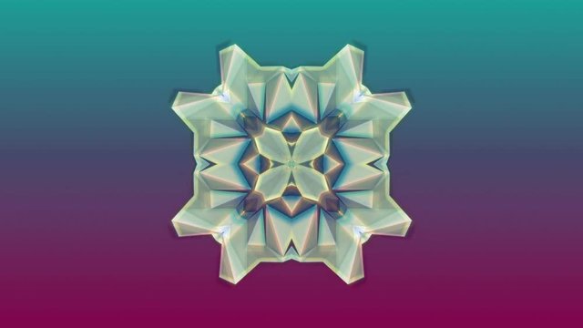 Abstract background. Multicolored and psychedelic abstract animation with kaleidoscope effect. Abstract background in bright and colorful motion. lysergic and hypnotic kaleidoscope