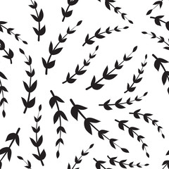 Seamles cute floral pattern