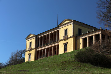 Fototapeta na wymiar Villa Schloß Ludwigshöhe Edenkoben Pfalz