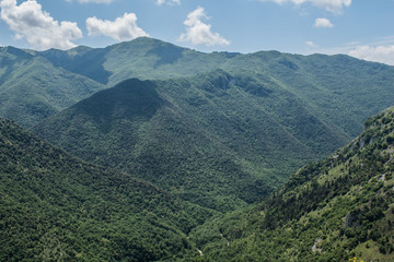 Fototapeta premium Paesaggio di montagna